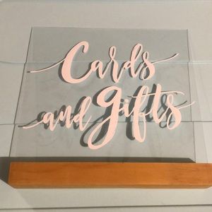 Cards and Gifts Sign